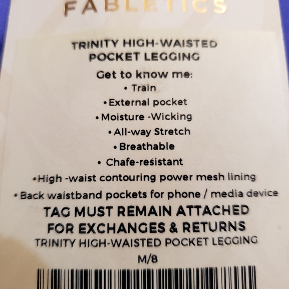NWT Fabletics Leggings - Picture 4 of 7